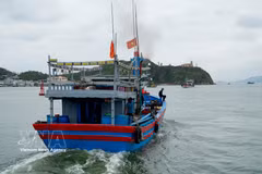 By the end of April, 3,257 fishing vessels measuring at least 12 metres in length in Gia Lai had adopted electronic fishing logs. (Photo: VNA)