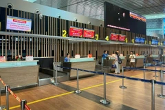 A corner of Van Don airport in Quang Ninh province (Photo: VNA)