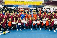 Vietnam top the medal tally at the Southeast Asian Karate Championship. (Photo: KARATEVN)