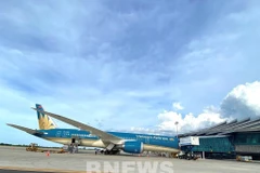 An aircraft of Vietnam Airlines - Illustrative image (Photo: VNA)