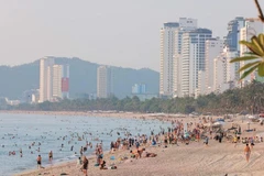 A beach in Nha Trang city, Khanh Hoa province (Photo: VNA)