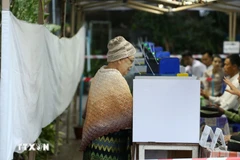 Voters cast their ballots during the third phase of the general election in Yangon, Myanmar, on January 25, 2026. (Source: Xinhua/VNA)