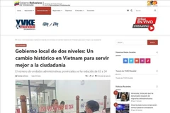 RadioMundial highlights Vietnam's shift to a two-tier local government system. (Photo: VNA)