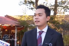 Huynh Tan Dat, President of the Vietnamese Students’ Association in Australia (Photo: VNA)