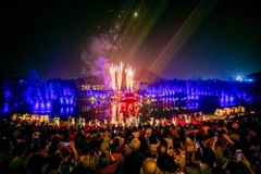 "The quintessence of Tonkin" show has drawn a large number of domestic and foreign audiences (Source: sggp.org.vn)
