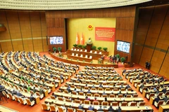An overview of the national conference held on February 25 to disseminate and implement Resolution No. 79 and Resolution No. 80 (Photo: VNA)