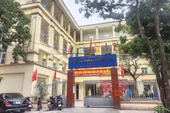The former headquarters of the Vietnam Fatherland Front Committee of Ha Dong district in Hanoi has been converted into a school following the administrative restructuring. (File photo - Source: thoibaotaichinhvietnam.vn)