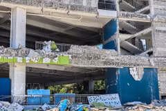 A building damaged after the magnitude-7.8 earthquake in General Santos city, the Philippines, on June 8, 2026. (Photo: Xinhua/VNA)