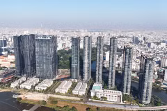 A view of the Grand Marina Saigon ultra-luxury apartment project in Ho Chi Minh City. (Photo: VNA)