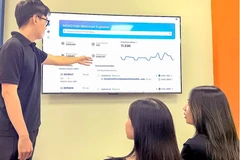 The NDAChain system displays information in real time for transparency. (Illustrative photo: sggp.org.vn)
