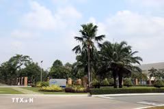 The factory area of ​​Intel, a major investor in the Ho Chi Minh City High-Tech Park (Photo: VNA)