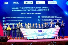 The Vietnam Innovation and Private Capital Summit 2025 takes place on April 22. (Photo: VNA)
