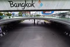 A street in Bangkok, Thailand (Photo: Xinhua/VNA)
