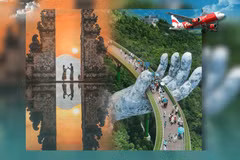 From March 20, 2026, travel between Da Nang (Vietnam) and Bali (Indonesia) will become easier than ever as AirAsia Indonesia officially launches a direct flight connecting the two destinations. (Photo: danang365.com) 