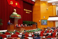 The 14th National Party Congress demonstrates the strategic vision and high political determination of the Party, State, and people of Vietnam in ushering the nation into a new era of development. (Photo: VNA)