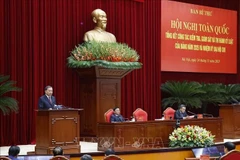 Party General Secretary To Lam addresses the conference. (Photo: VNA)