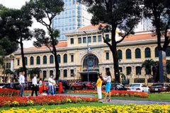 Central Post Office in Ho Chi Minh City. (Photo: VNA)