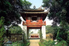 Khue Van Cac (Khue Van Pavilion) stands as a defining cultural symbol of Hanoi, closely associated with Vietnam’s long-standing tradition of valuing education and honouring knowledge. (Photo: VNA)