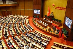 At the ongoing ninth extraordinary session of the National Assembly on February 19. (Photo: VNA)