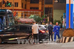 A filling station of Petrolimex in Hanoi. (Photo: VNA)