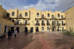 Trans Atlantic Hotel, now known as the AN Hotel, in Biskra province in southern Algeria. (Photo: VNA)