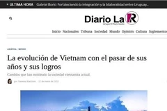 Uruguay's Diario LaR highlighted Vietnam's impressive economic growth in recent decades (Photo: VNA)