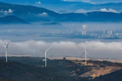 A wind power plant in Gia Lai (Photo: nhandan.vn)