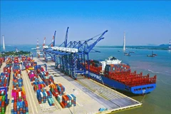 Lach Huyen international port in Hai Phong city (Photo: VNA)