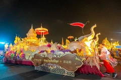 The spectacular Songkran parade will showcase vibrant floats representing different regions of Thailand. (Photo: Thailand Festival Facebook page) 