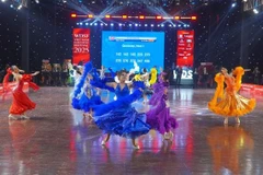 Athletes at the Vietnam Dancesport Festival 2025. (Photo: VNA)