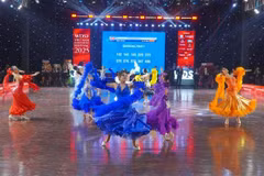 Athletes at the Vietnam Dancesport Festival 2025. (Photo: VNA)