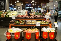 Vietnamese products are on sale at AEON supermarket in Malaysia. (Photo: VNA)
