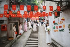 A corner of Hanoi. Travellers seeking accomodations in Hanoi on the occasion of National Day surges (Photo: VNA)