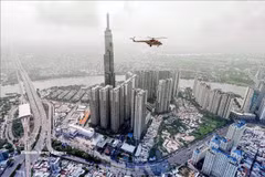 A bird's-eye view of Ho Chi Minh City (Photo: VNA)