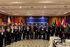 Vietnamese delegation at the VECONAC 24. (Photo: hoiccbvietnam.vn)