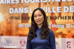Dr. Nguyen Thi Hiep from Expertise France (Photo: VietnamPlus)