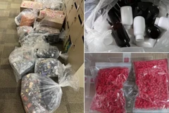 Around 18,000 units of illegal items were seized during a raid on March 21. (Photo: HSA)