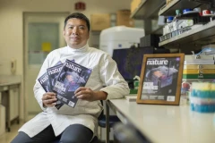 Dr Joe Yeong from the IMCB is a co-author of the study published in the peer-reviewed scientific journal Nature. (Photo: ST/BRIAN TEO)