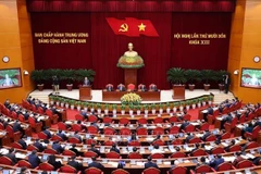 The 14th plenum of the 13th Party Central Committee opens in Hanoi on November 5. (Photo: VNA) 