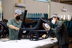 At Giang Dien Industrial Park in Dong Nai province (Photo: VNA)