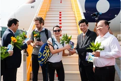 The 20th million international visitor marks a milestone in Vietnam tourism. (Photo: Sun Group)