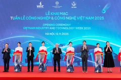 At the opening ceremony of the Vietnam Industry and Technology Week 2025. (Photo: VNA)
