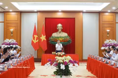 At the steering committee's meeting (Photo: VNA)