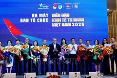 The organising board of the Vietnam Private Sector Forum 2025 (VPSF 2025) makes debut (Photo: VNA)