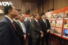 At a photo exhibition marking the 80th anniversary of the Vietnam People’s Public Security (August 19, 1945 – 2025) in Vientiane (Photo: VOV)