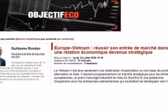A screenshoot of the Objectif Eco article (Photo released by VNA)