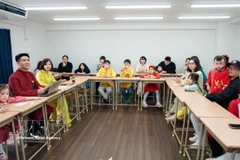 An overview of the programme hemed “Preserving Vietnamese Culture – Preserving the Vietnamese Language in Japan,” on March 8 to celebrate the International Women’s Day. (Photo: VNA)