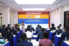 The signing ceremony between Vinacomin and Xekong Power Plant Ltd (Photo: tapchicongthuong.vn)