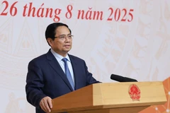 Prime Minister Pham Minh Chinh speaks at the conference. (Photo: VNA)