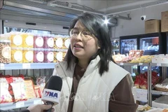 Do Thi Quynh Phuong, owner of Viet–France Market (Photo: VNA)